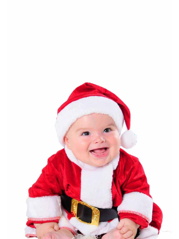 Traje Papa Noel bebe