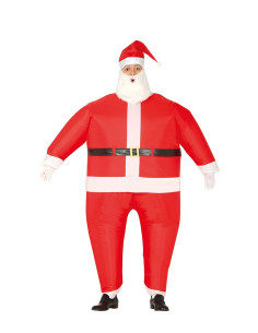 Disfraz Papá Noel hinchable