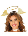 Diadema ángel con alas