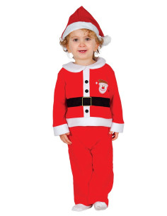 Disfraz Papá Noel feliz bebé