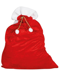 Saco Papá Noel rojo