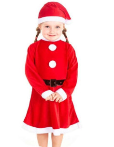 Disfraz Mamá Noel rojo para bebé