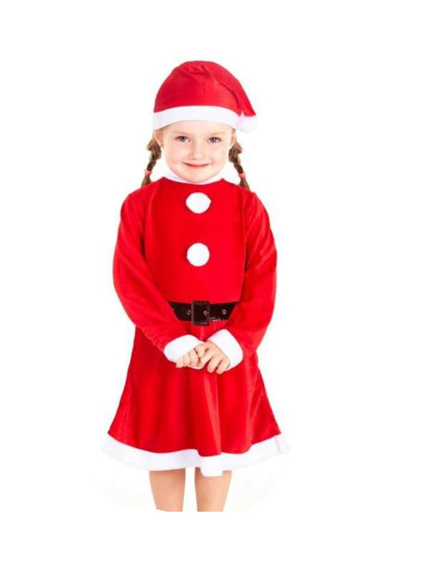 Disfraz Mamá Noel rojo para bebé