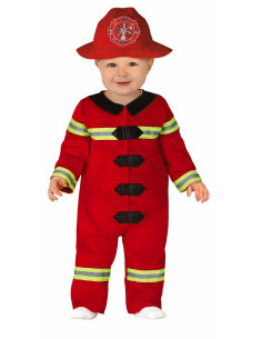 Disfraz bombero bebe