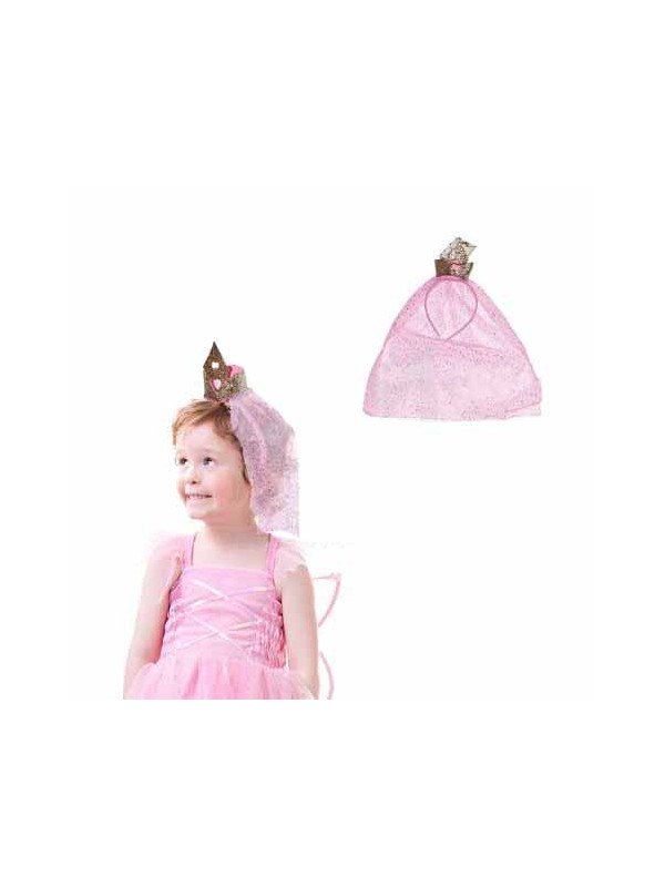 Diadema corona princesa bebe