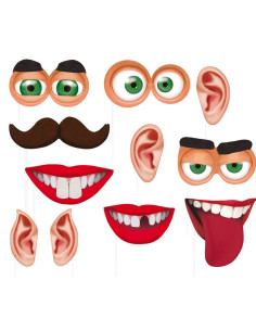 Set Photocall caras gigantes