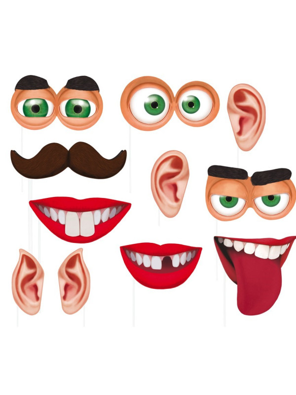 Set Photocall caras gigantes