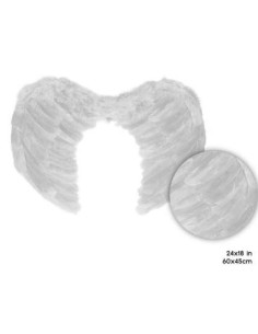 Alas de plumas blancas