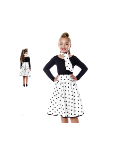 Set falda años 50 infantil