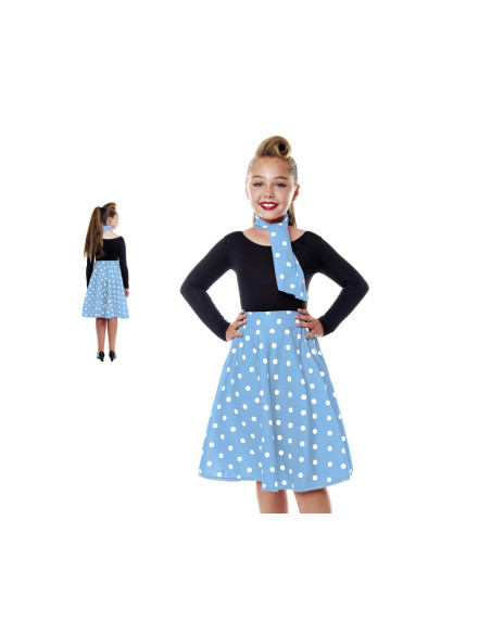 Set falda años 50 infantil