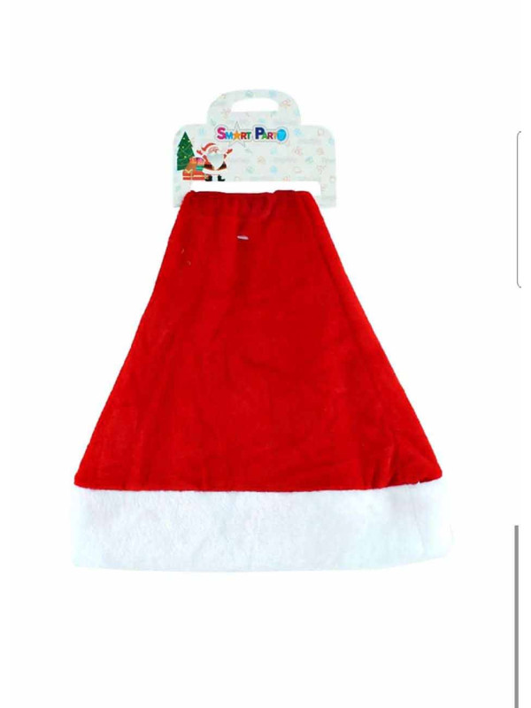Gorro Papa Noel rojo infantil