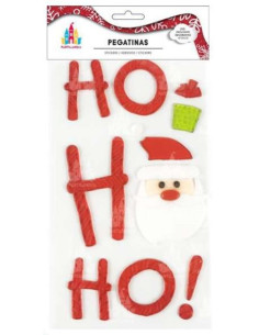 Pegatina de gel Ho Ho Ho