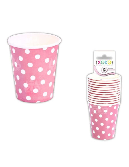 Vasos lunares rosa