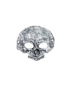 Media máscara calavera