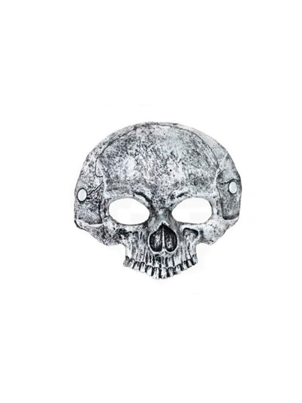 Media máscara calavera
