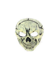 Media máscara esqueleto