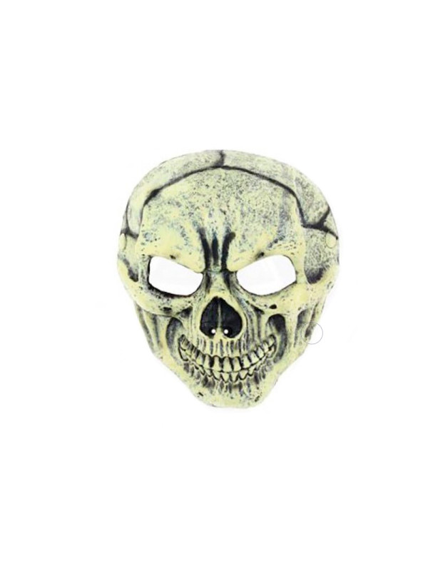 Media máscara esqueleto