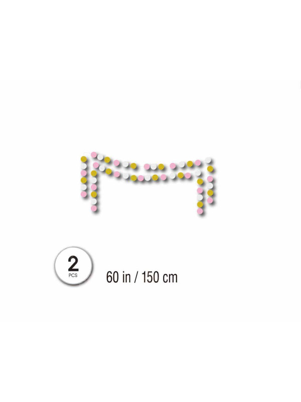 Guirnalda hilo círculos