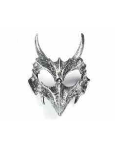 Máscara dragón gris
