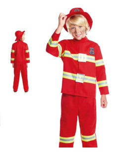 Disfraz bombero infantil