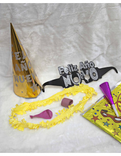 Cotillón Feliz Año escarcha