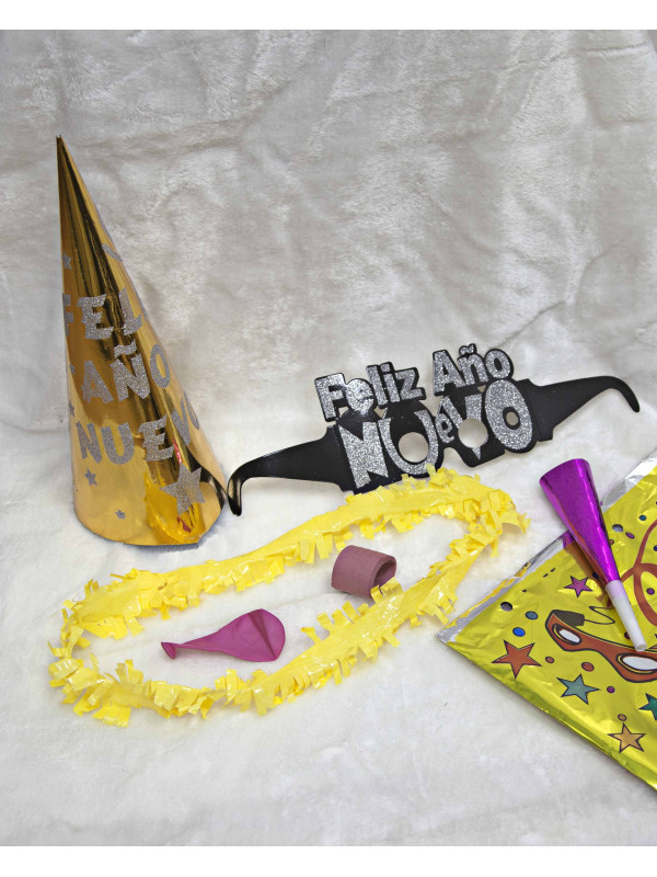 Cotillón Feliz Año escarcha