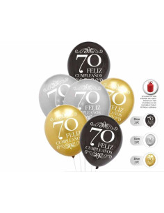 Set globos aniversario