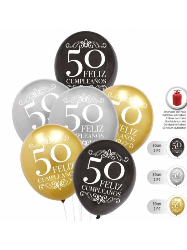 Set globos aniversario