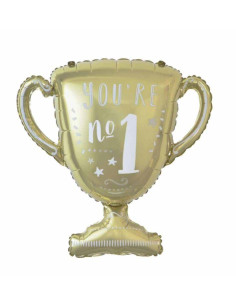 Globo foil copa de oro