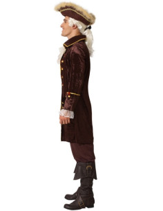 Disfraz pirata marrón hombre 2