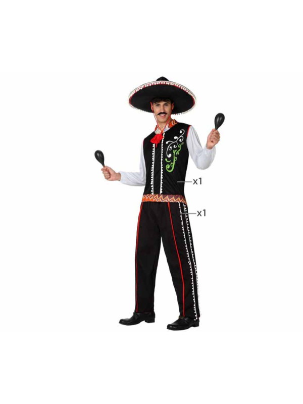 Disfraz mariachi divertido adulto