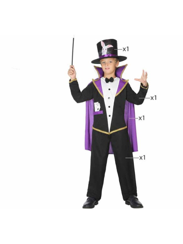 Disfraz Mago ilusionista infantil