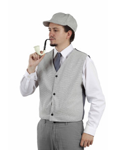 Set años 20 gris para adulto