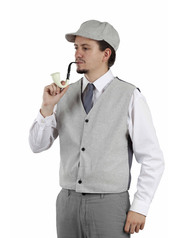 Set años 20 gris para adulto