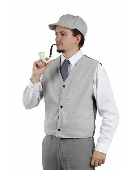 Set años 20 gris para adulto