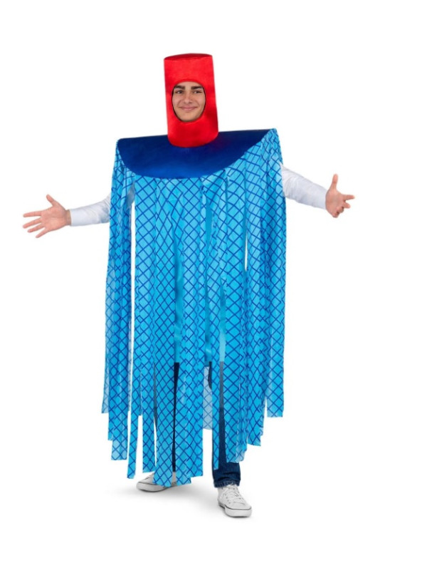 Fregona azul para adulto