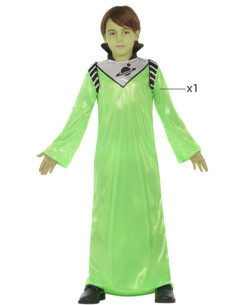 Disfraz alien verde infantil