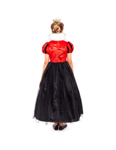 Disfraz Reina de corazones para niña 2