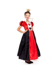Disfraz Reina de corazones para niña