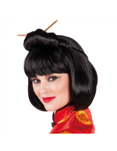 Peluca Geisha deluxe