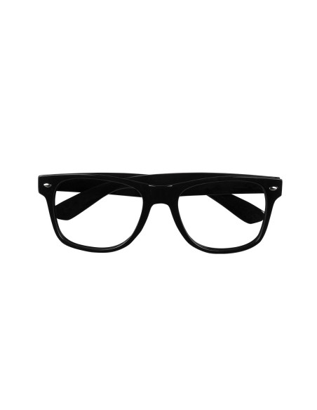 Gafa hipster negra detalle