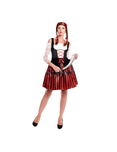 Disfraz pirata stripes mujer