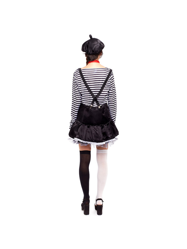 Disfraz mimo para mujer