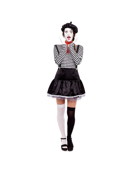 Disfraz mimo para mujer