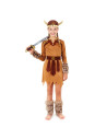 Disfraz vikinga de niña