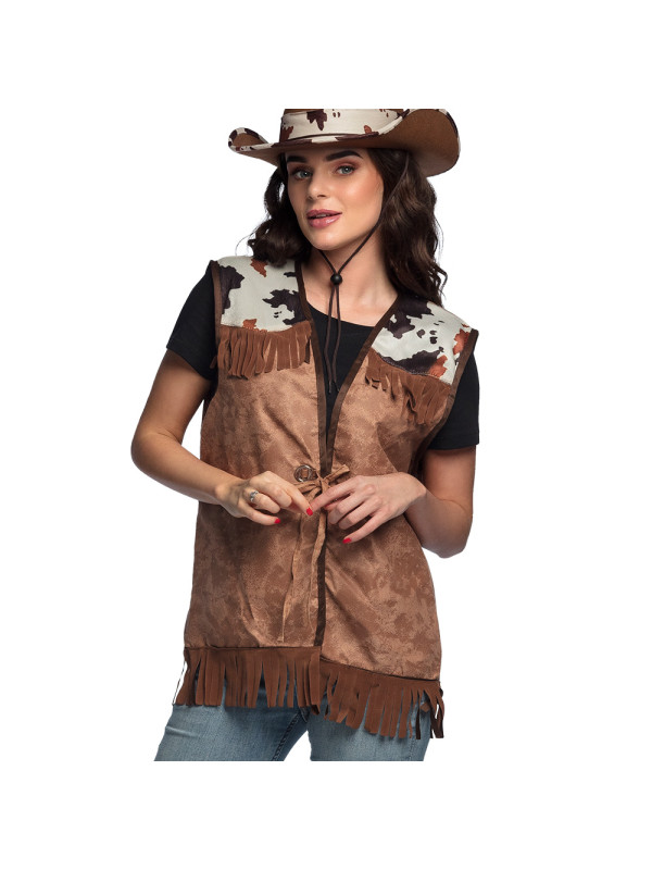 Chaleco vaquera para mujer