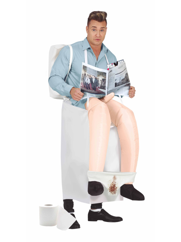 Disfraz Toilet para adulto