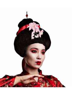 Peluca geisha