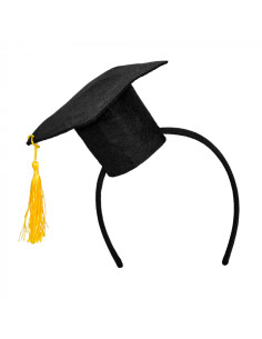 Diadema con mini birrete 2