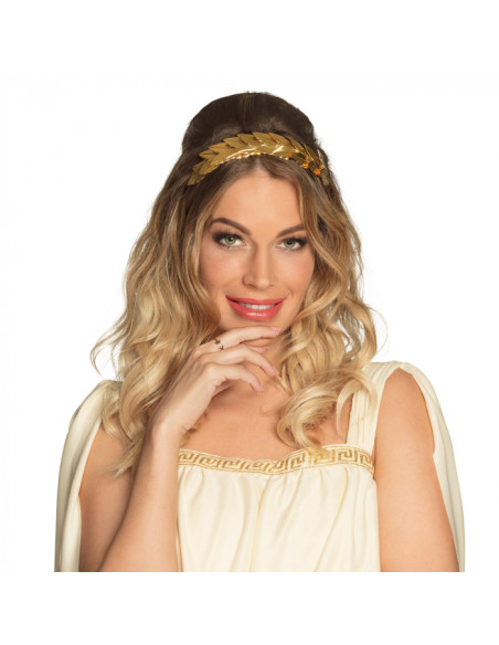 Diadema romana dorada